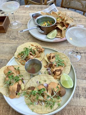 Taco Tuesday with margaritas and guacamole  at Brixton House in Bratislava