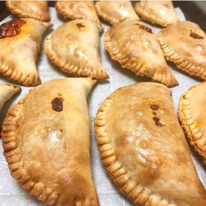Carries empanadas from
Nombucket  at Kindness Batters Vegan Bakery in Lake Worth