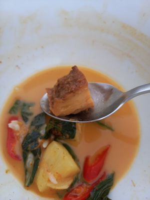 Vegan duck at Dok Bua Vegetarian - Lotus Vegetarian in Phuket