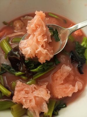 Snow fungus at Dok Bua Vegetarian - Lotus Vegetarian in Phuket