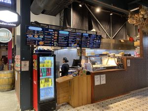 Inside the Riverside Market  at Dosa Kitchen in Christchurch