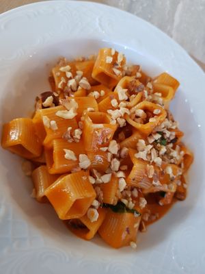 Pasta at Sottobosco in Grosseto