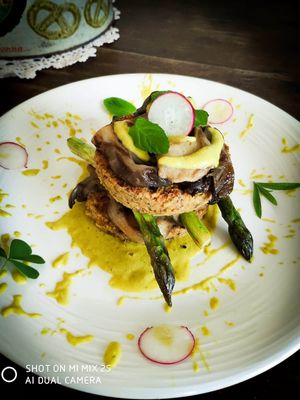 Bean burgers at Sottobosco in Grosseto