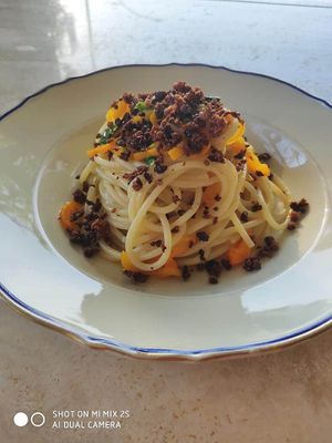 Pasta at Sottobosco in Grosseto