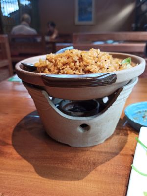 Wold mushroom fried rice at V Sherry 云雪丽 - Yún Xuě Lì in Lijiang