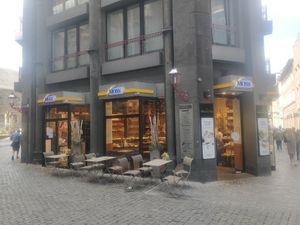 Outside at MOSS am Dom in Aachen