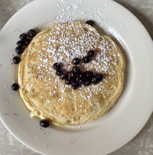 Vegan pancake  at 821 Cafe in Richmond