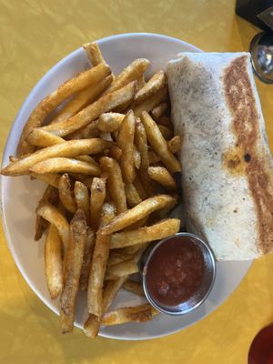 side of fries  at 821 Cafe in Richmond