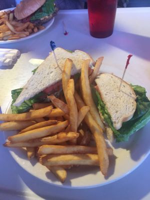 Vegan curried tofu sandwich (tastes just like chicken salad) SO GOOD at 821 Cafe in Richmond