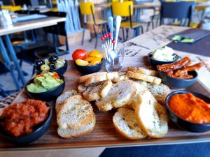 Tapas plate 10€  at Eetcafe 't Folk in Heuvelland