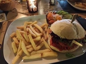 Greenway burger at Eetcafe 't Folk in Heuvelland