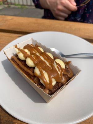 Vegan cake  at Kynd Coffee in Bedford