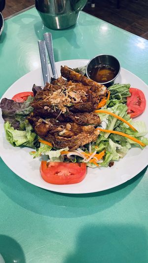 Bbq veggie pork at Grasshopper Restaurant in Boston