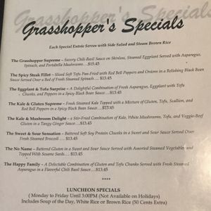   at Grasshopper Restaurant in Boston