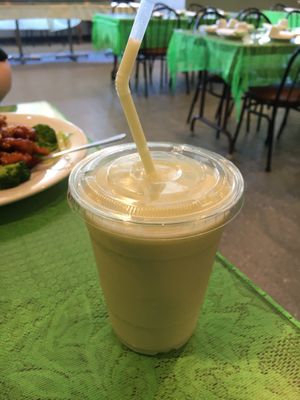 Avocado beanshake at Grasshopper Restaurant in Boston