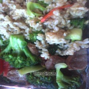 Beef and Broccoli at Grasshopper Restaurant in Boston