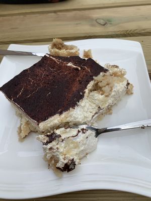 Tiramisu at Erbse in Luebeck