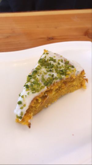 Carrot cake at Erbse in Luebeck