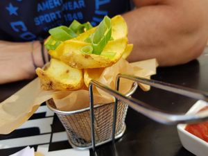 Classic French Fries at Erbse in Luebeck