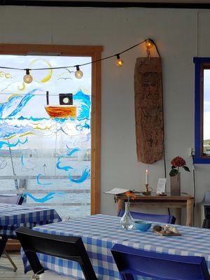 Interior detail at Havhesten in Vadso