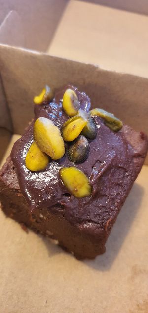 Almond fudge from the cabinet! at The Hummingbird - Little Bird in Mandurah