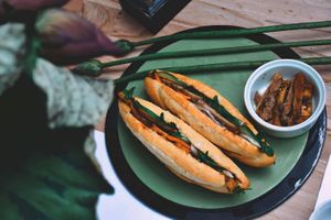   at Bodhileaf Bánh mì - Food Cart in Hoi An