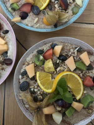 Porridge w oat milk   at Kala Cafe in Berlin