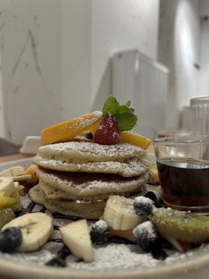 Vegan pancakes   at Kala Cafe in Berlin