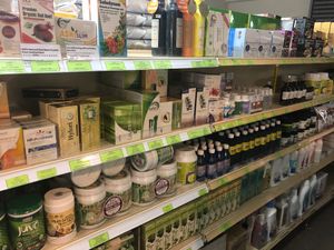 Health products  at Matahari Organic in Petaling Jaya