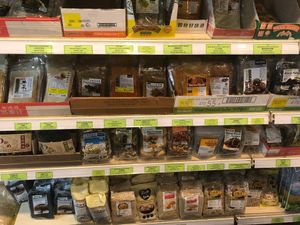 Many dry goods option  at Matahari Organic in Petaling Jaya