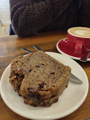 Banana bread at Brunch Corner in Valencia