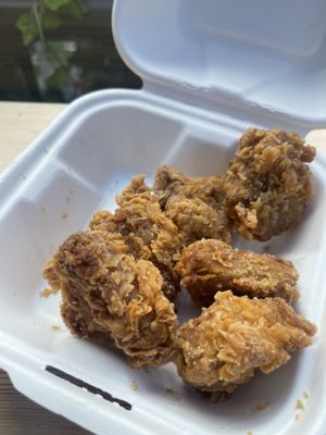 Nuggets   at Mercy Burger in East London