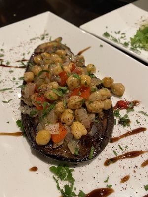 Eggplant with chickpeas  at Nazareth in Drachten