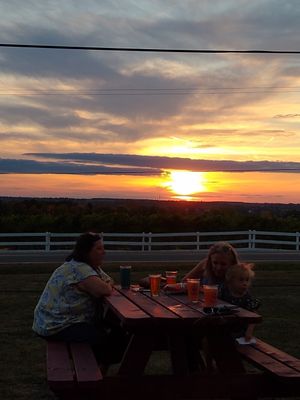 Sunset included at Bottomless Brewing in Geneva