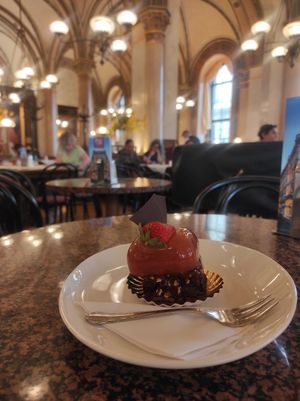  at Café Central in Vienna