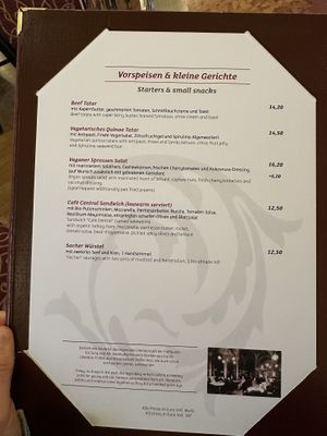   at Café Central in Vienna