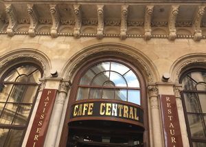  at Café Central in Vienna