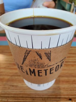 coffe at The Meteor at The Meteor Cafe in Bentonville