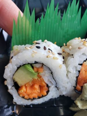 Veggie roll at Central Market in Dallas