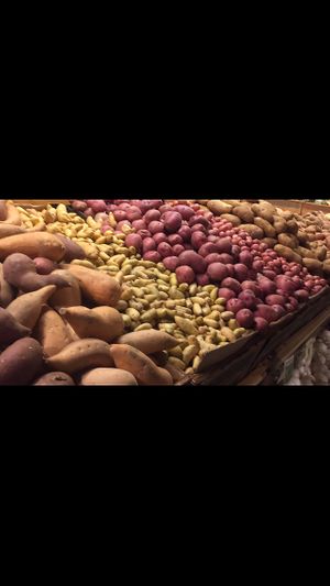 Variety of potatoes  at Central Market in Dallas