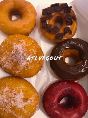 Half-dozen at Doux Vegan Doughnuts in Atlanta