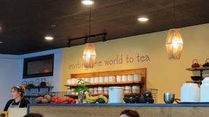 . at Nirvana Tea House & Cafe in Millis