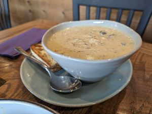 Chowder   at Nirvana Tea House & Cafe in Millis