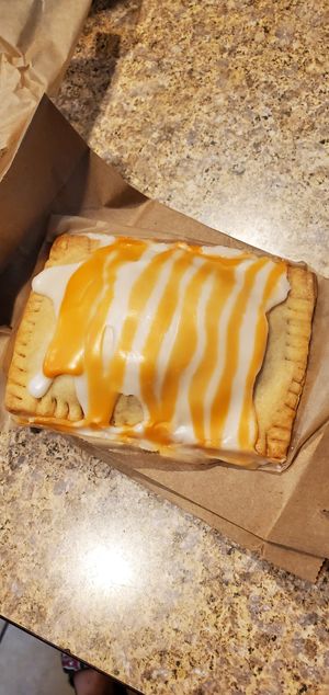 Creamsicle poptart at Nirvana Tea House & Cafe in Millis