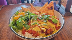 Kamala Masala at Nirvana Tea House & Cafe in Millis