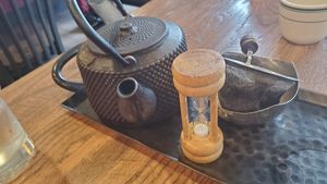 Rainforest Fruit tea at Nirvana Tea House & Cafe in Millis