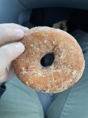 Apple cider donut   at Nirvana Tea House & Cafe in Millis