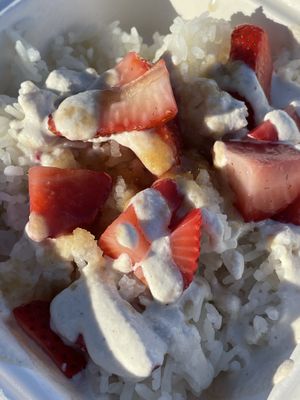 Serenity strawberry   at Nirvana Tea House & Cafe in Millis