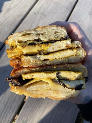 Sunshine sammie   at Nirvana Tea House & Cafe in Millis