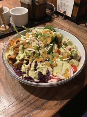 Bhutani Bowl  at Nirvana Tea House & Cafe in Millis